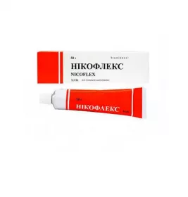Никофлекс мазь по 50 г в тубах