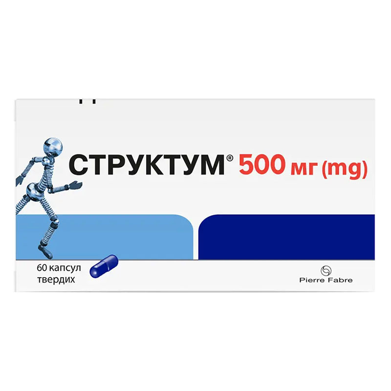 Структум капсулы по 500 мг 60 шт.(20х3) Структум капсулы по 500 мг 60 шт.(20х3)