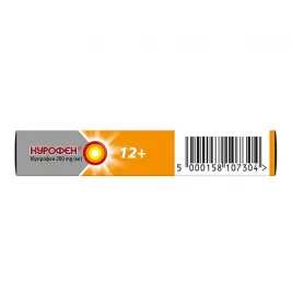 Нурофен 12+ таблетки 200 мг 12 шт.