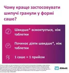 Бруфен гранули по 600 мг у саше 30 шт.