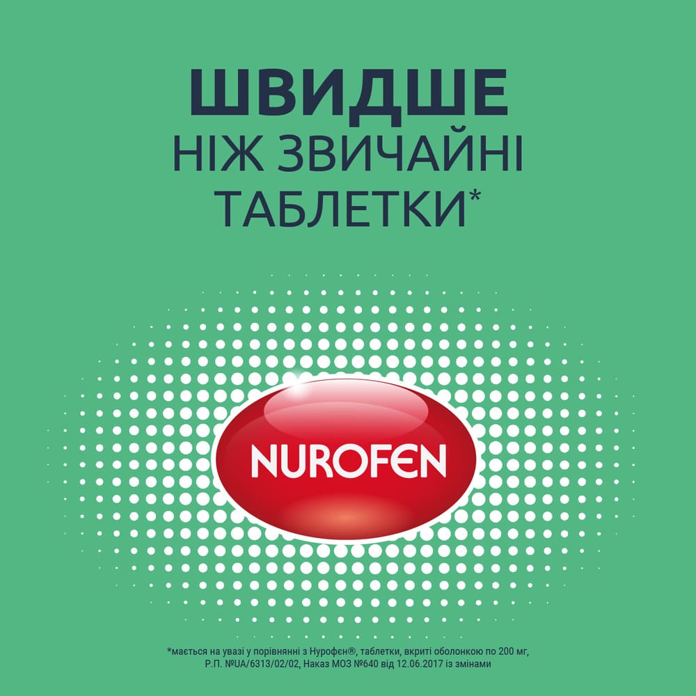 Нурофен Экспресс Форте капсулы по 400 мг 20 шт.