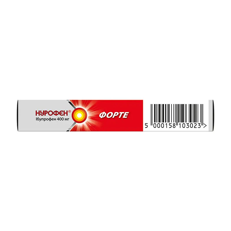 Нурофен Форте таблетки по 200 мг 12 шт.