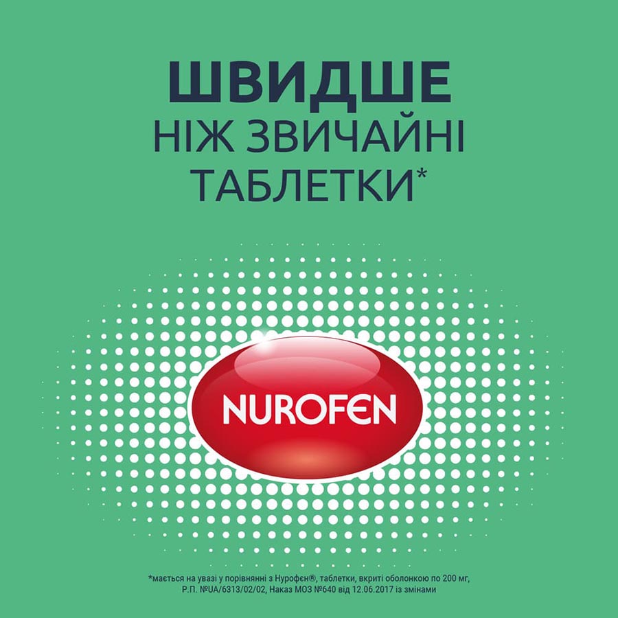 Нурофен Экспресс Форте капсулы по 400 мг 10 шт.