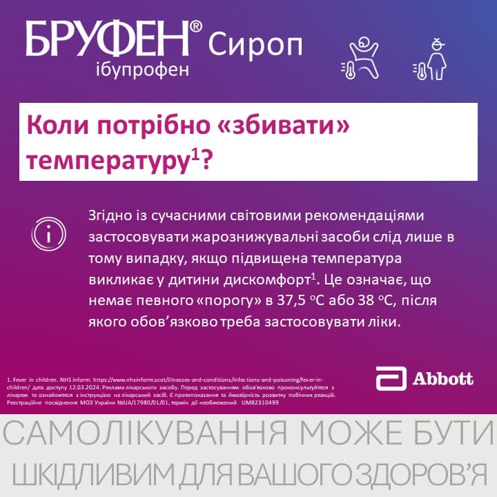 Бруфен сироп 100 мг/5 мл по 100 мл во флаконе 1 шт.