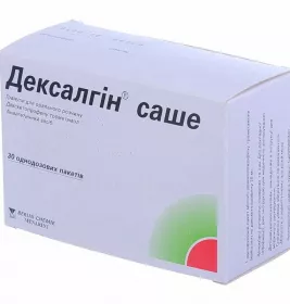 Дексалгин саше гранулы по 25 мг в пакетиках 30 шт.