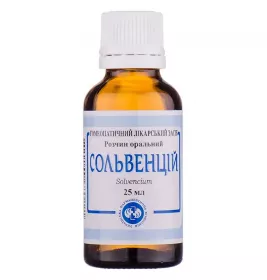 Сольвенцій краплі по 25 мл у флаконі 1 шт.