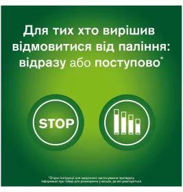 Нікоретте свіжа м'ята жувальна гумка по 4 мг 30 шт. (15х2)
