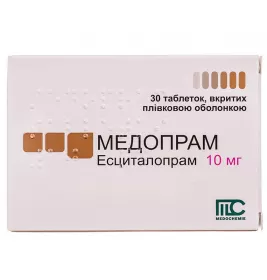 Медопрам таблетки по 10 мг 30 шт. (10х3)