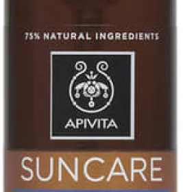 *Масло-спрей Apivita SUNCARE для тела для загара SPF30 с подсолнечником и морковью 150мл