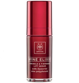 *Сироватка-ліфтинг Apivita WINE ELIXIR для боротьби зі зморшками та підвищення пружності 30мл