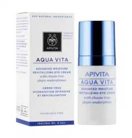 *Крем Apivita AQUA VITA для шкіри навколо очей з авраамовим деревом 15 мл