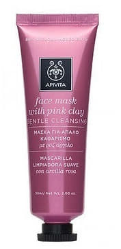 *Маска Apivita для обличчя з рожевою глиною Делікатне очищення 50 мл