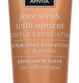 *Скраб Apivita для очищення обличчя Делікатне очищення з абрикосом 50 мл