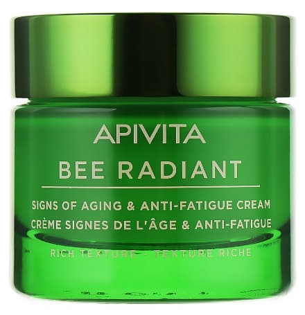 *Крем Apivita Бі Рейдіент для обличчя насичений зі стовбуровими клітинами 50 мл