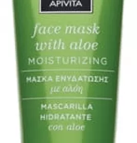*Маска Apivita для обличчя з алое Зволоження 50 мл