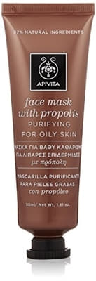 *Маска Apivita для обличчя з прополісом Очищення для жирної шкіри 50 мл
