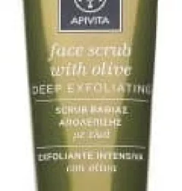 *Скраб Apivita для обличчя з оливою Інтенсивне відшелушування 50 мл