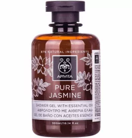*Гель Apivita для душу Чистий жасмін з Ефірними оліями 300 мл