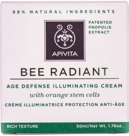 Крем Apivita Бі Рейдієнт насиченої структури від ознак старіння та втоми шкіри обличчя 50 мл