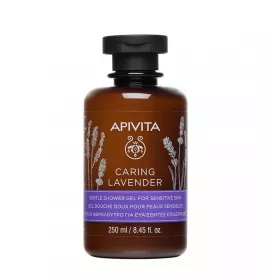 *Гель Apivita CARING LAVENDER для душу ніжний для чутливої шкіри 250 мл