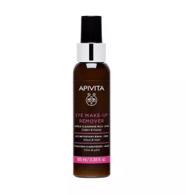 *Молочко Apivita EXPRESS BEAUTY Нежное очищающее для снятия макияжа с глаз 100мл