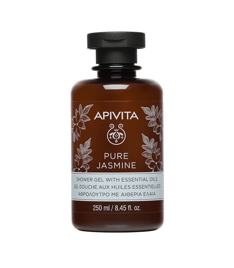 Гель Apivita для душу Чистий жасмин з Ефірними оліями 250 мл