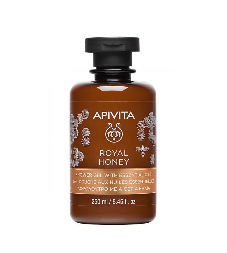 Гель Apivita для душу ROYAL HONEY з Ефірними оліями 250 мл