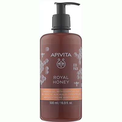 Гель Apivita для душу ROYAL HONEY з Ефірними оліями 500 мл