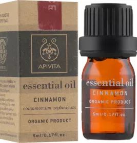 *Олія Apivita ефірна кориця 5 мл