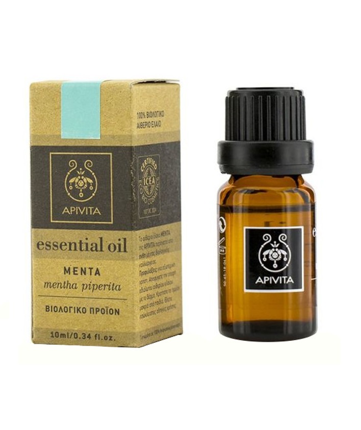 *Олія Apivita ефірна м'яти перцевої 10 мл