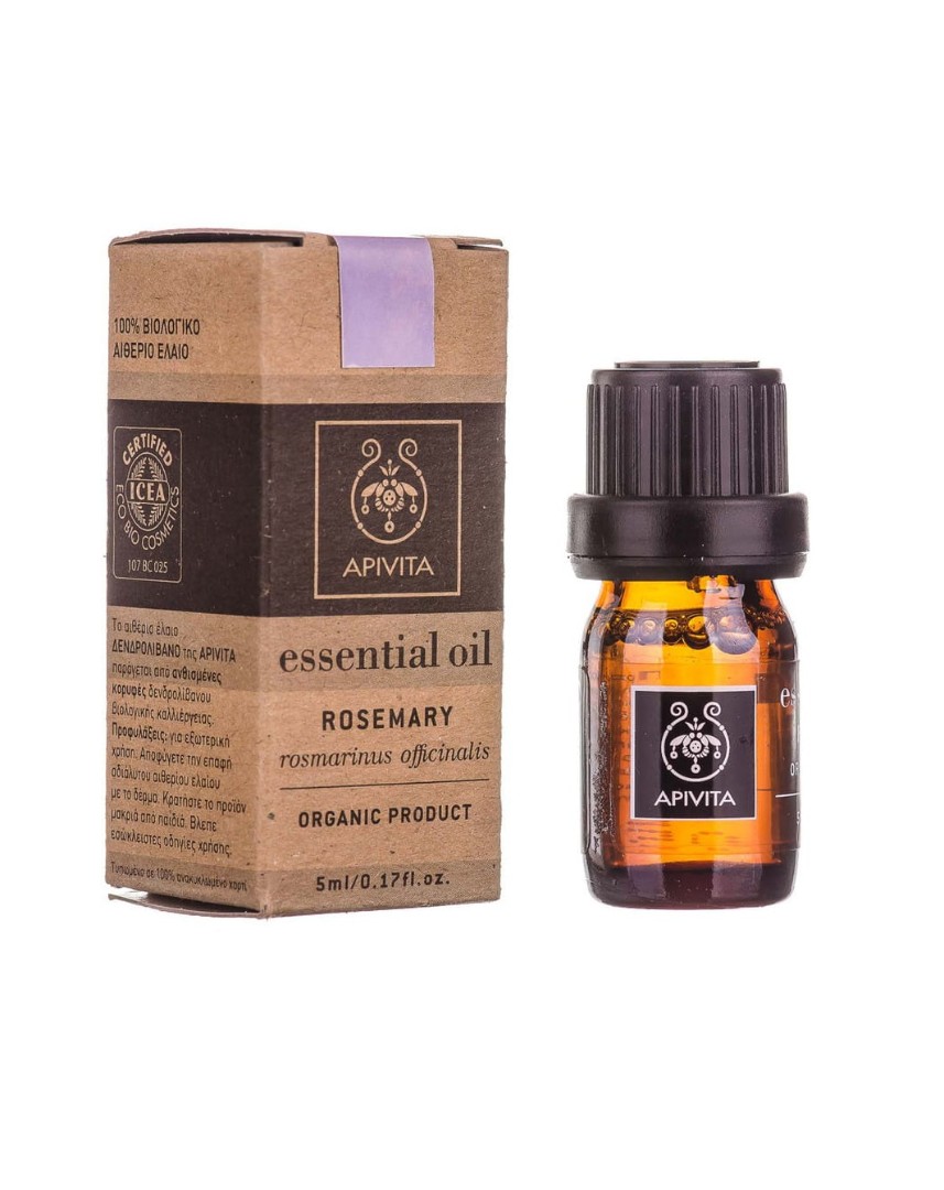 *Олія Apivita ефірна розмаринова 5 мл