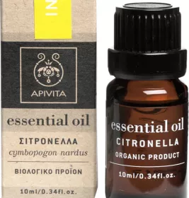 *Олія Apivita ефірна цитронела 10 мл