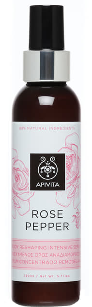 *Сироватка Apivita для тіла Інтенсивна коригуюча Троянда і Перець 150 мл