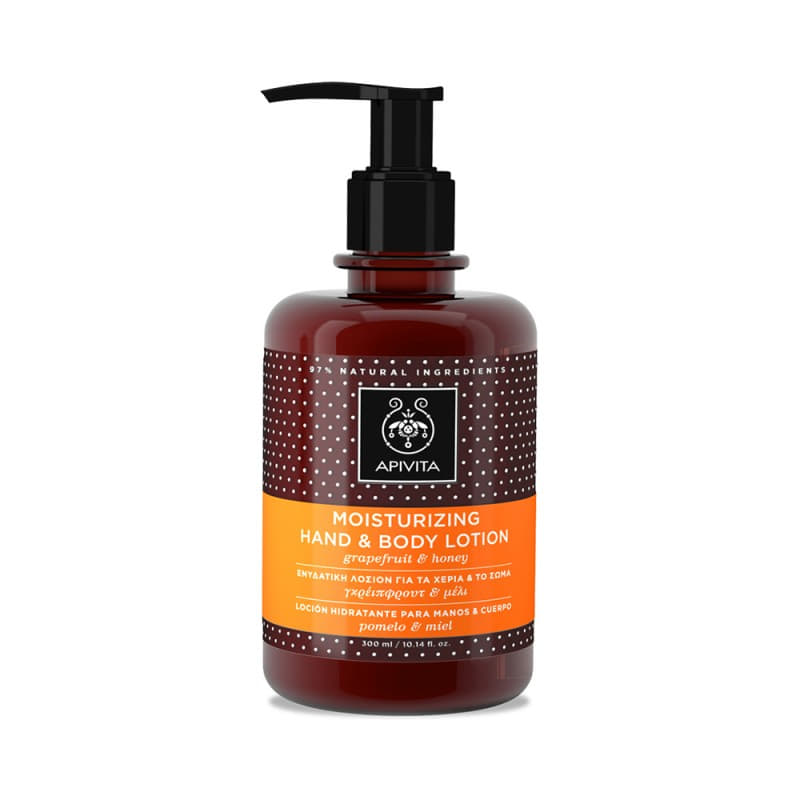 *Лосьйон Apivita для рук і тіла зволожуючий з оливою і медом 300 мл
