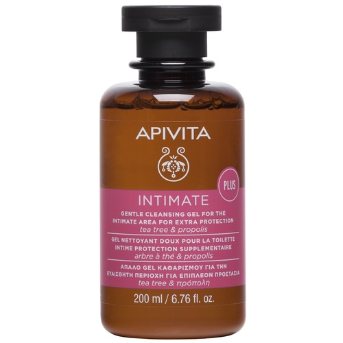 *Гель Apivita Intimate Делікатне очищення посилений захист для інтимної гігієни з прополісом і чайним деревом