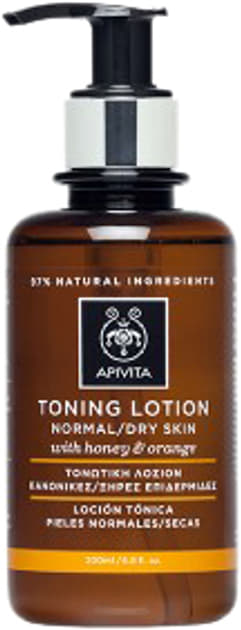 *Лосьйон Apivita КЛЕАНЗІНГ Тонізуючий для нормальної/сухої шкіри з медом і апельсином 200 мл