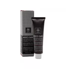 *Крем Apivita MEN'S CARE для бритья деликатный со зверобоем и прополисом 100 мл