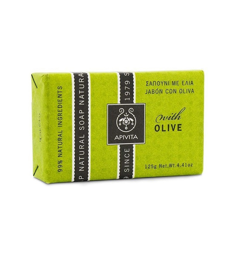 Мило Apivita тверде з оливою 125 г