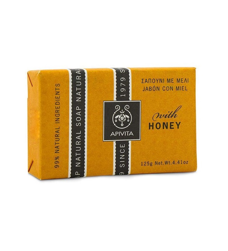Мило Apivita тверде з медом 125 г