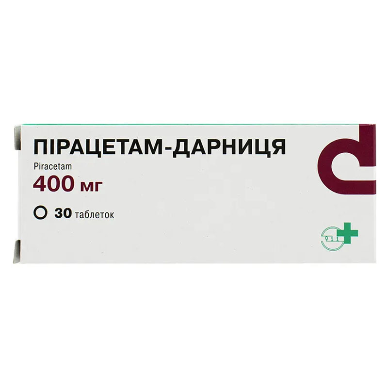 Пирацетам-Дарница таблетки по 400 мг 30 шт.