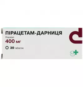 Пірацетам-Дарниця таблетки по 400 мг 30 шт.
