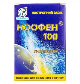 Ноофен 100 порошок 100 мг/доза по 1 г у пакетиках 15 шт.