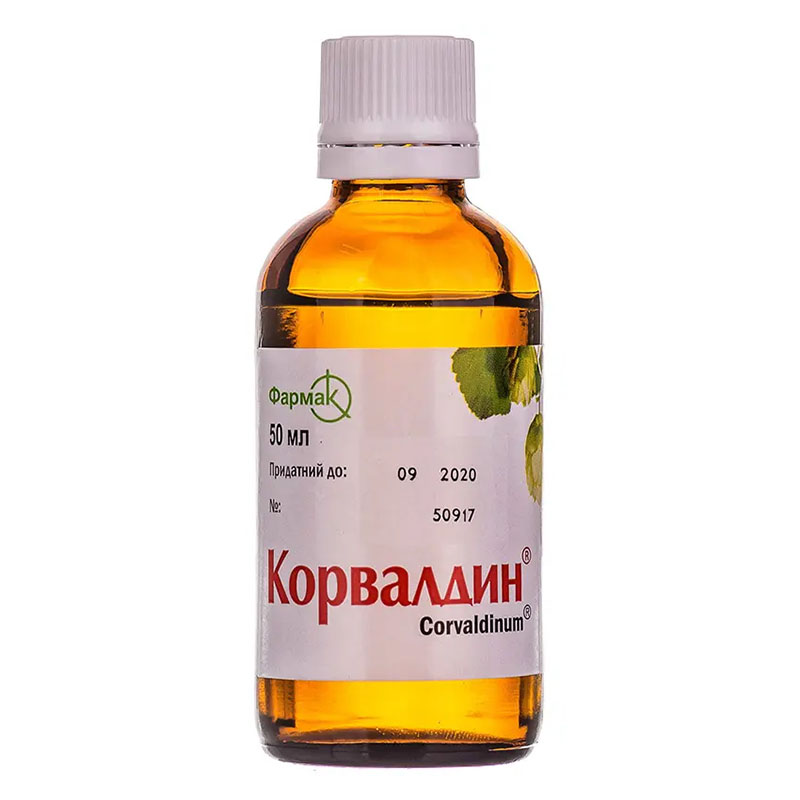 Корвалдин капли по 50 мл во флаконе 1 шт.