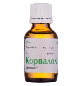 Корвалол краплі по 25 мл у флаконі 1 шт.
