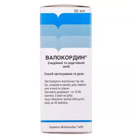 Валокордин краплі по 50 мл у флаконі 1 шт.