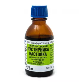 Пустирника настоянка по 25 мл у флаконі 1 шт. - Тернофарм