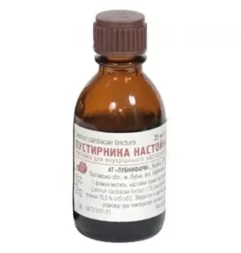Пустирника настоянка по 25 мл у флаконі 1 шт. - Лубнифарм