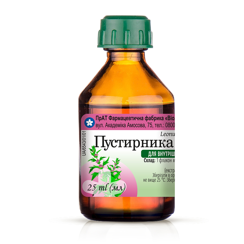 Пустирника настоянка по 25 мл у пластиковому флаконі 1 шт. - Віола