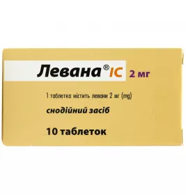 Левана IC таблетки по 2 мг 10 шт.