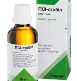Псі-Стабіл Спагія Пека краплі по 30 мл у флаконі 1 шт.